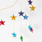 Upcycled Sari Star Valance