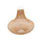 Freya X-Large Bell shape Rattan Pendant Light fitting