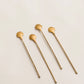 S/4 Seashell Drink Stirrers - Large