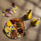 Marigold Mosaic Acacia Wood Inlay Serve Board