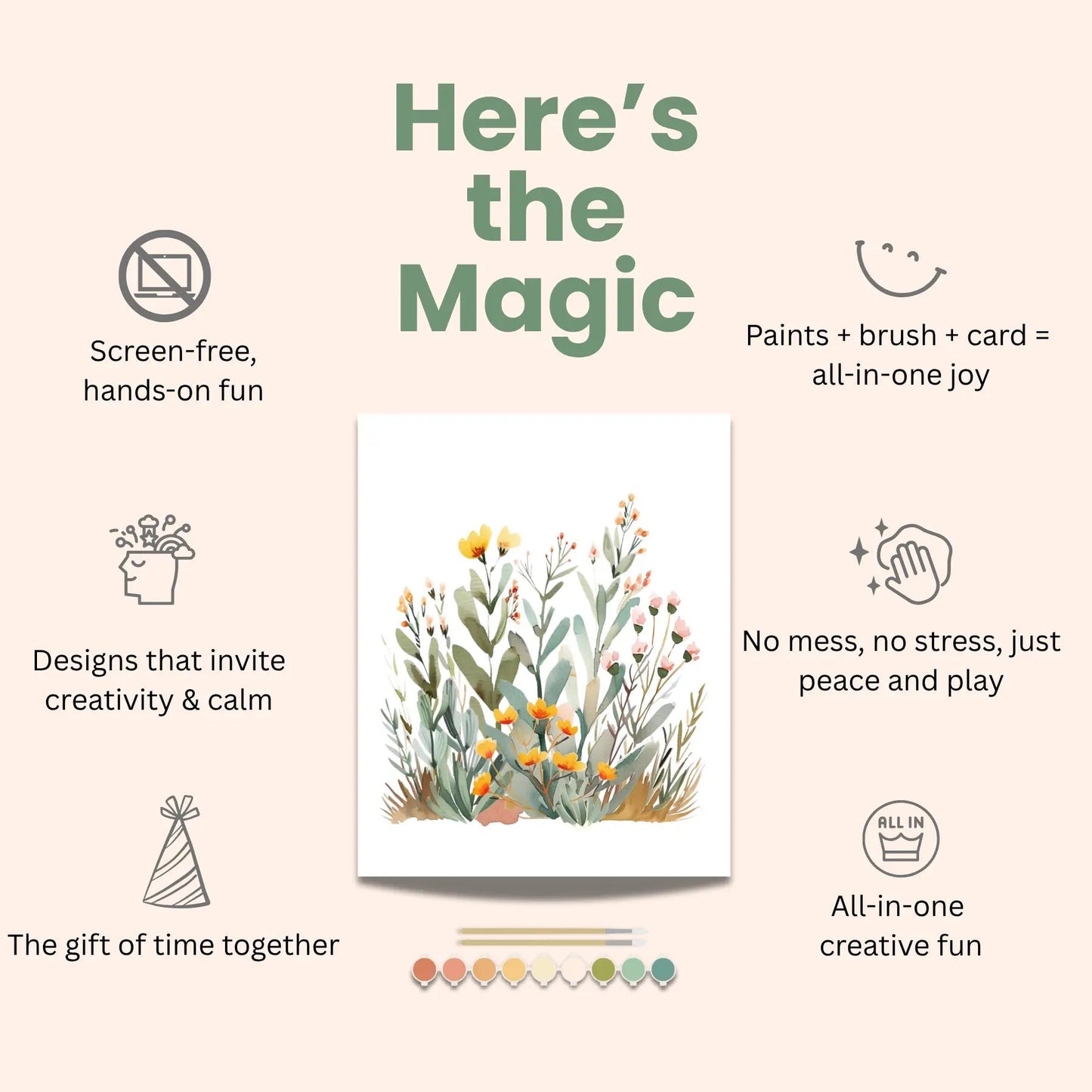 Mushroom All-In-One Watercolor Kit
