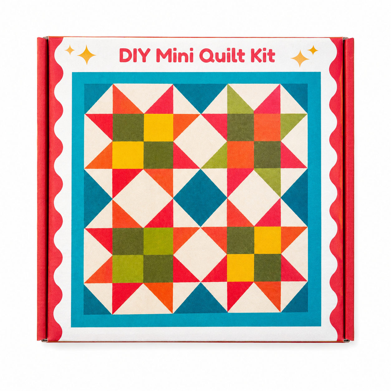Mini Quilt Kits - Turquoise