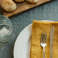 S/4 Stone Washed Linen Hemmed Dinner Napkins