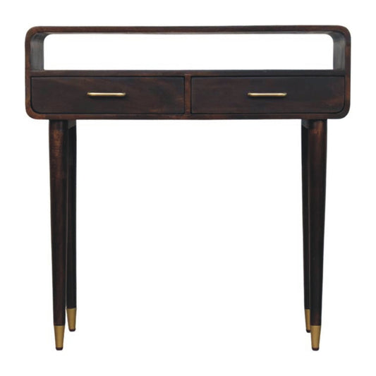 Solid Wood Apollo Loop Console Desk