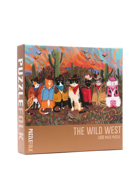 WILD WEST CAT PUZZLE