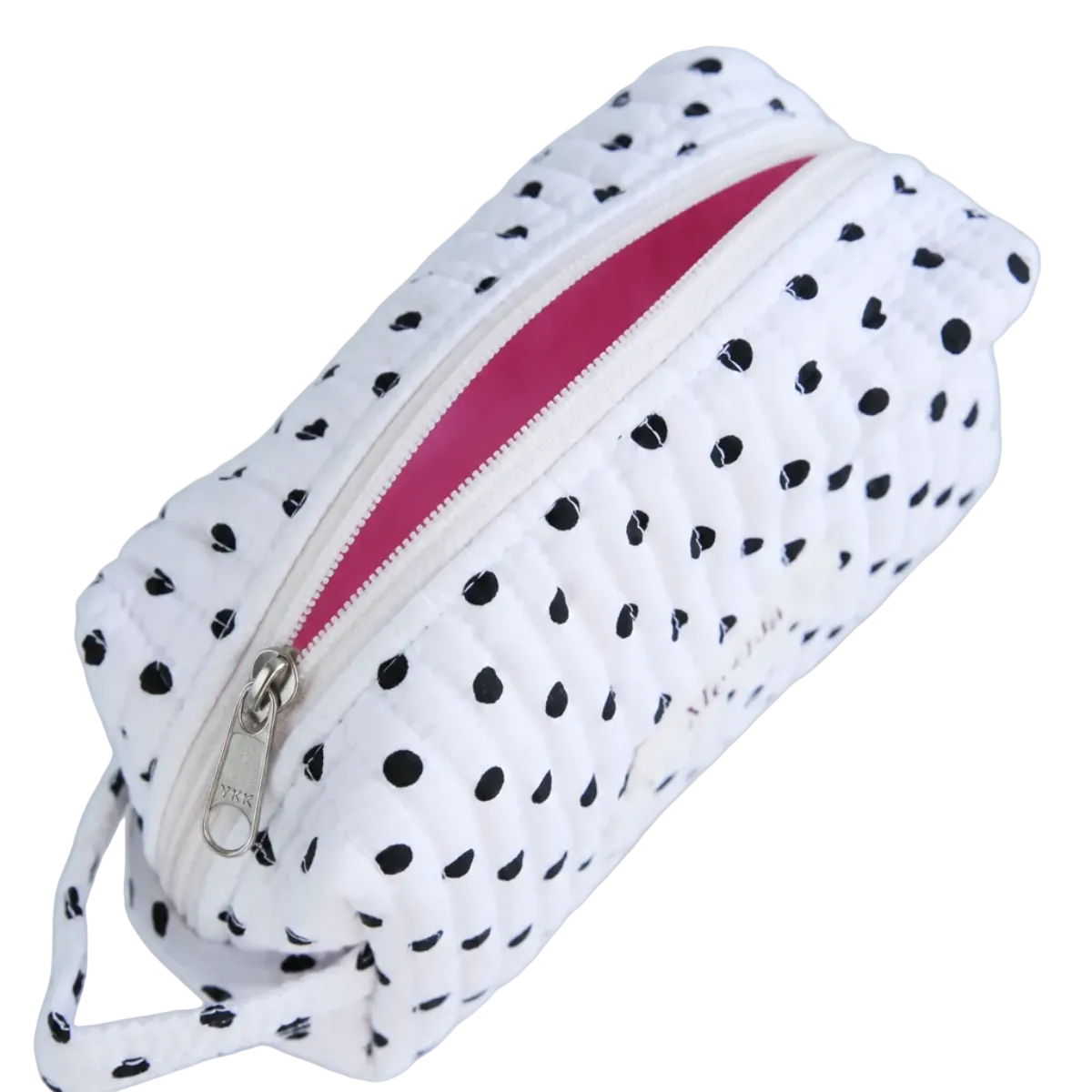 Polkadot Black Make-up Pouch - Small