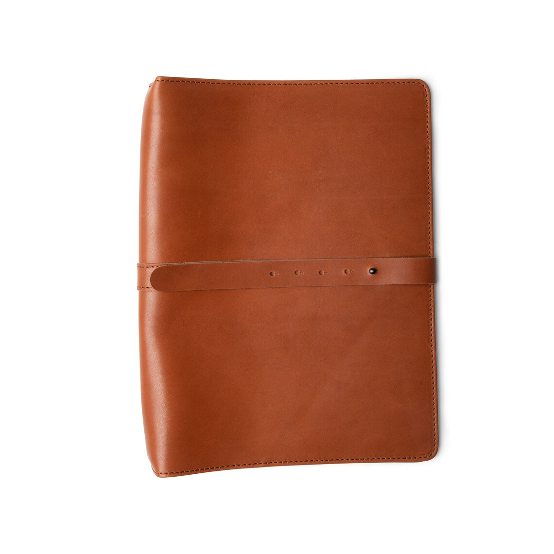 Theodore Leather Cognac Legacy Binder