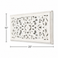 Hand Carved Wall Panel Set of 2 | Mango Wood | Floral Décor