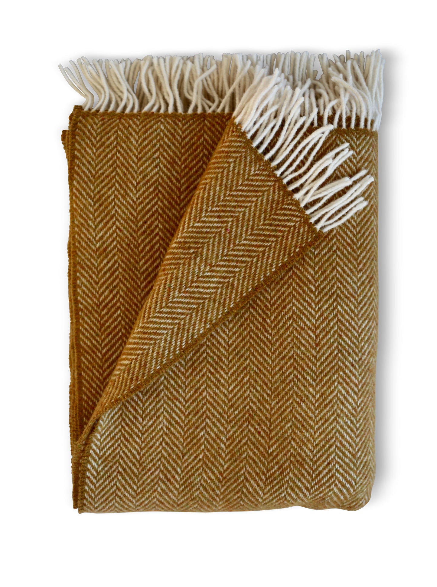 Herringbone w/ Cashmere Throws