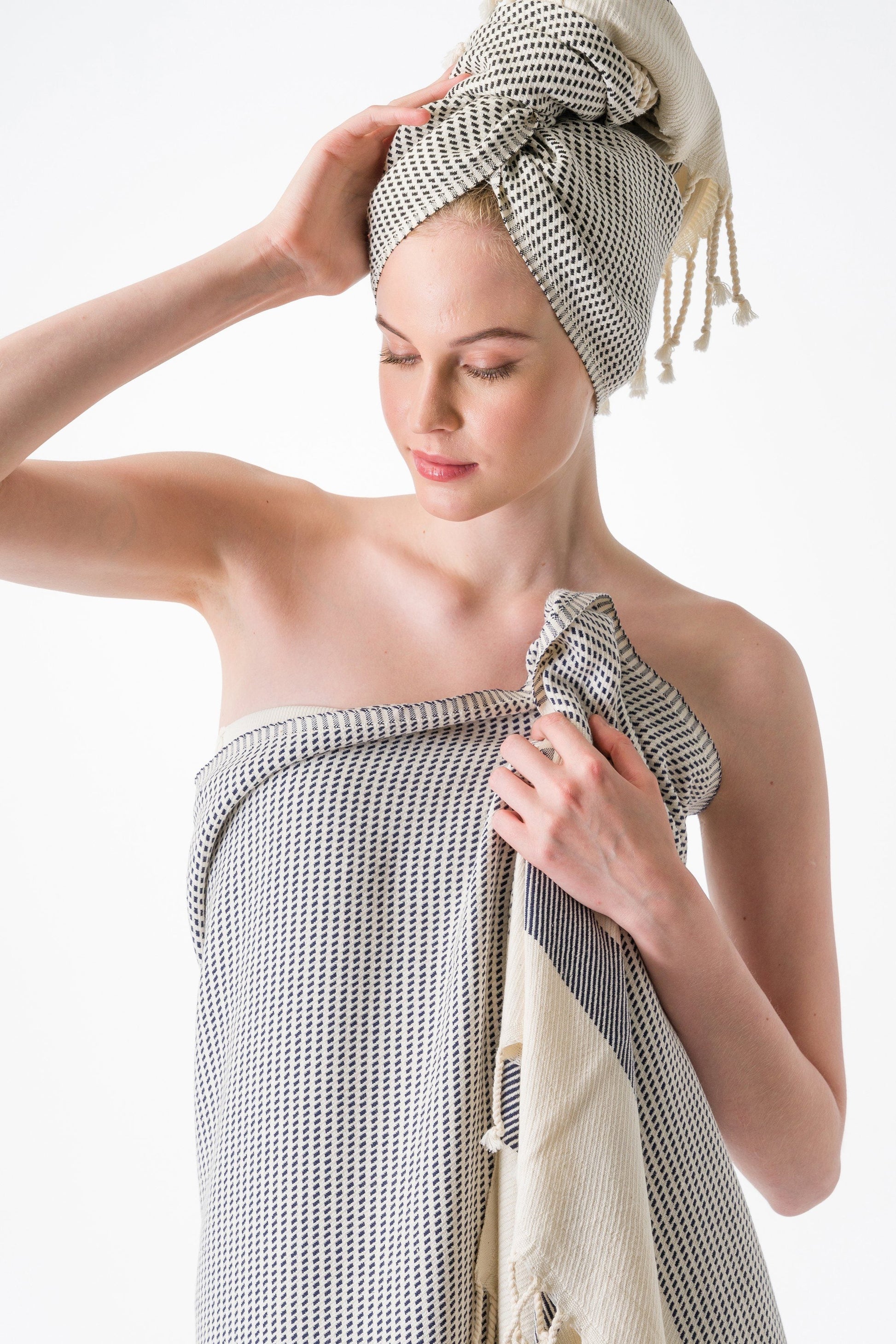 Pixel Turkish Towel Set