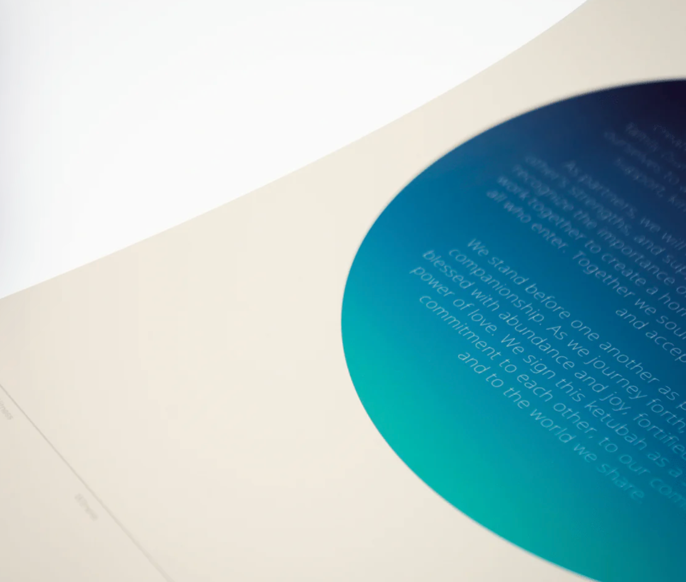 Circles Ketubah