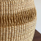 Mixed Weave Natural Planter Basket - Small