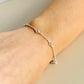 March Birthstone Bracelet — Aquamarine