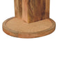 Solid Wood Close-knit Corner End Table