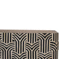 Solid Wood Edessa Bone Inlay Cabinet