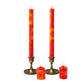 African Sunset Painted Candles - SALE!