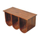 Solid Wood Triple Open Style Coffee Table