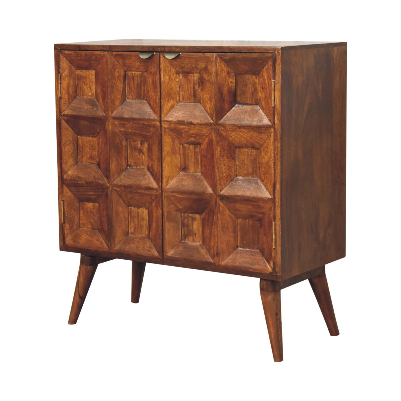 Solid Wood Quad Cabinet
