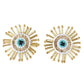 Burst Earring White