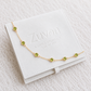 August Birthstone Bracelet — Peridot