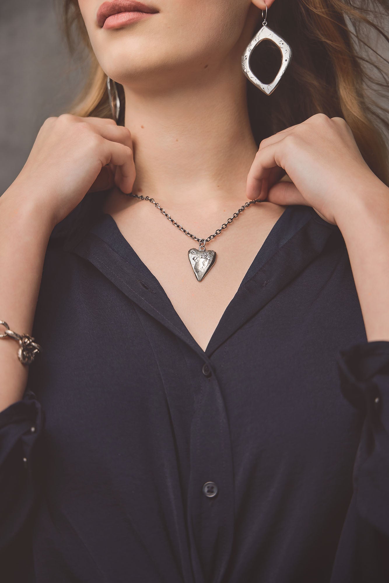 My Love Silver Necklace