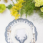 Firenze Navy Linen Napkin & Placemat Set of 4