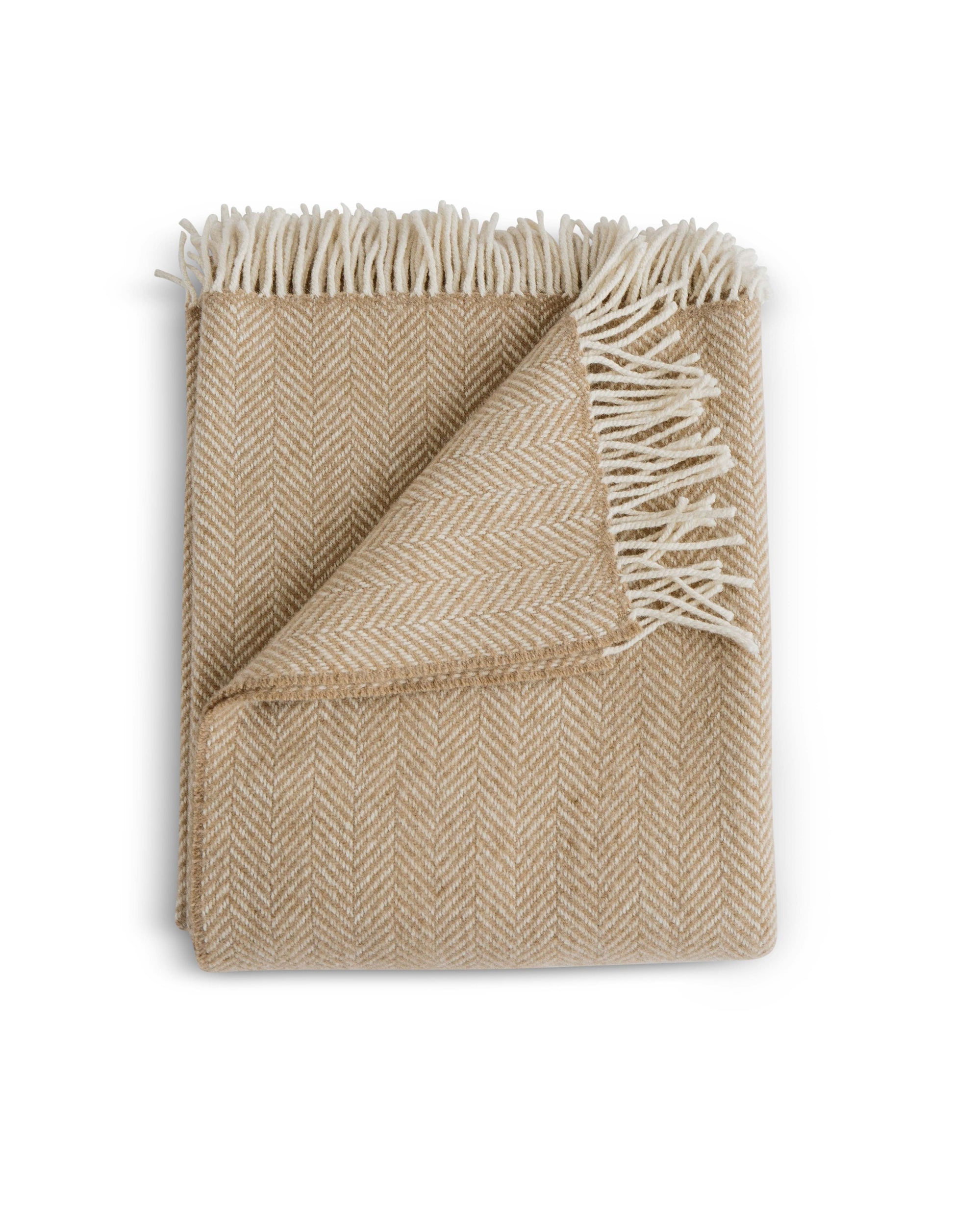 Herringbone w/ Cashmere Throws
