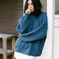[WS] Azure Dolphin Knit Sweater