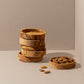 Versatile Olive Wood Bottle Stand and Snack Bowl