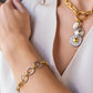 Mixed Metal Bracelet