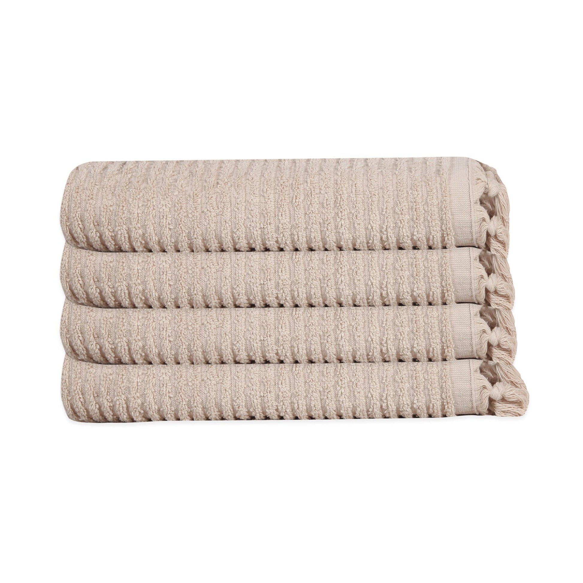 Ribbed Loom Terry Hand Towel Bundle