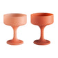 terra + peach | mecc | silicone unbreakable cocktail glasses