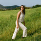 Ave del Rio | Hand-Embroidered Pants in Cotton