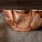 Vintage Inspired Copper Fluted Bowls with Crown Engraving – Set of 2
