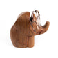 Elephant Eyeglass Holder Stand - Hand Carved Wood