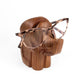 Elephant Eyeglass Holder Stand - Hand Carved Wood