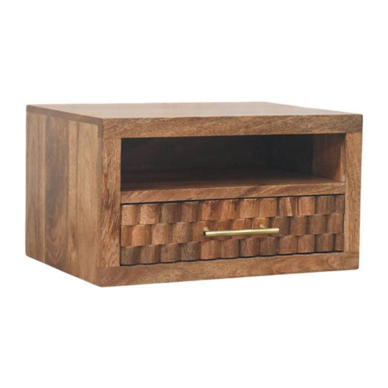 Solid Wood Arno Wall-Mounted Nightstand