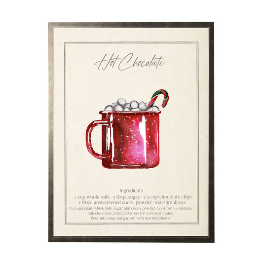 Watercolor Hot Chocolate Recipe