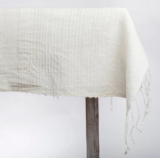 Riviera Cotton Tablecloth 96"