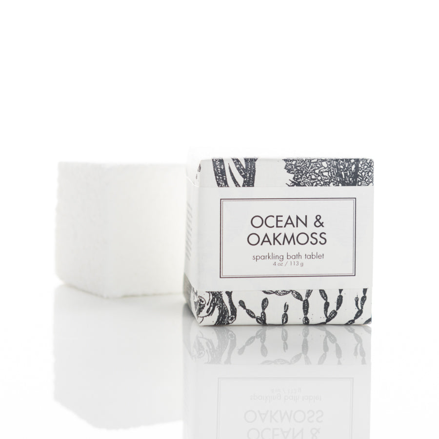 Ocean & Oakmoss - Sparkling Bath Tablet