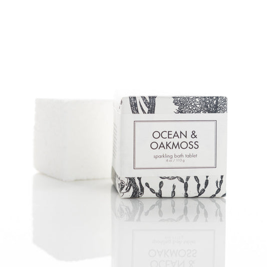 Ocean & Oakmoss - Sparkling Bath Tablet