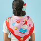Cat Garden Gnome  Silk Large Square Scarf