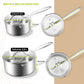 BE | LIVING Essential Series 12 pcs Cookware Set (Triply Stainless Steel)