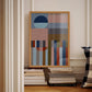 Woven Perspectives No. 06 — Geometric Abstract Art Print