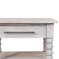 Solid Wood Barclay Acid Wash Side Table
