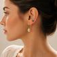 Emerald Radiance Earrings