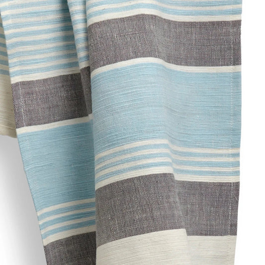 ELORA – Set of 2. Handspun & Handwoven Kitchen Towels – Cotton – Fair Trade – Artisan Made