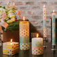 Delight Painted Candles