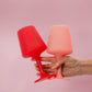 Cherry + Blush | Swepp | Silicone Unbreakable Wine Glasses