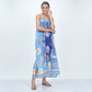 EQUATORIAL SWIM COVER UP - NAVY BLUE